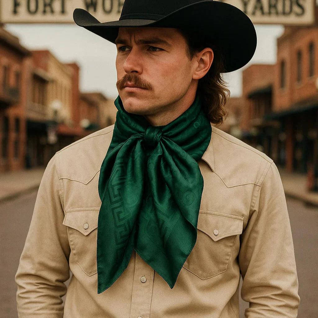 Rodeo Drive 42x42" Jacquard Wild Rags / Scarf - Multiple Colours