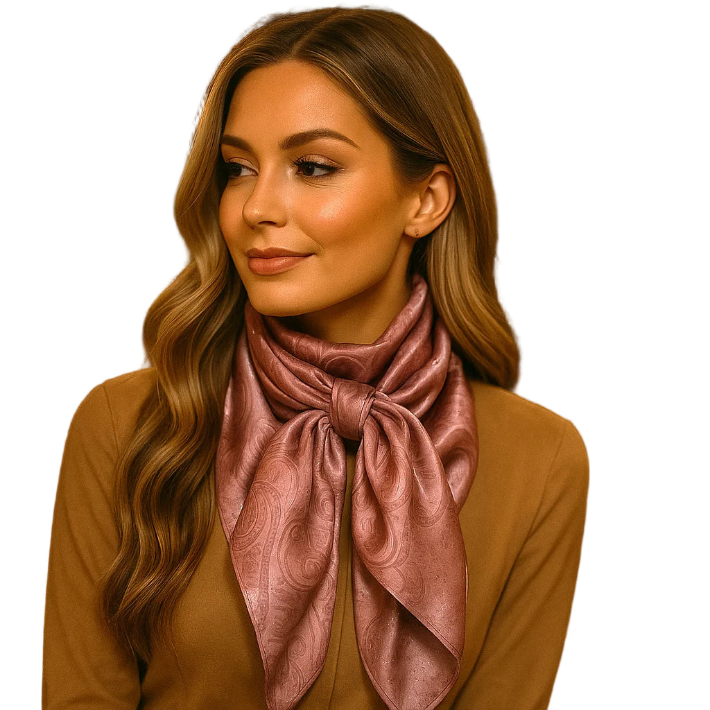 Rodeo Drive 35x35" Jacquard Wild Rags / Scarf - Multiple Colours