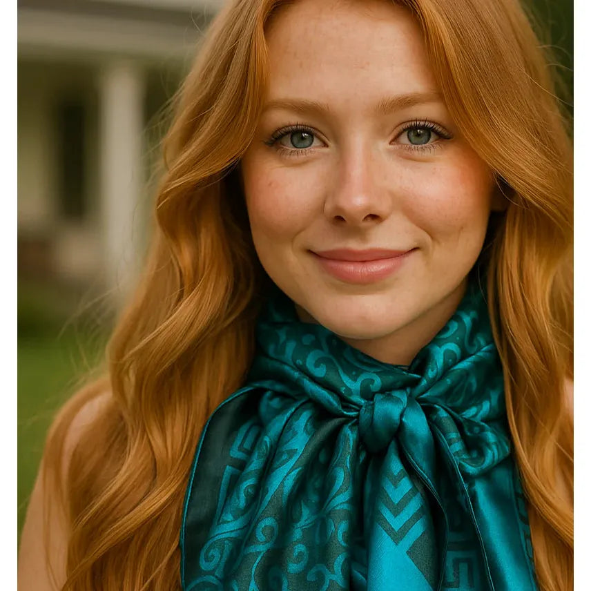 Rodeo Drive 42x42" Jacquard Wild Rags / Scarf - Multiple Colours