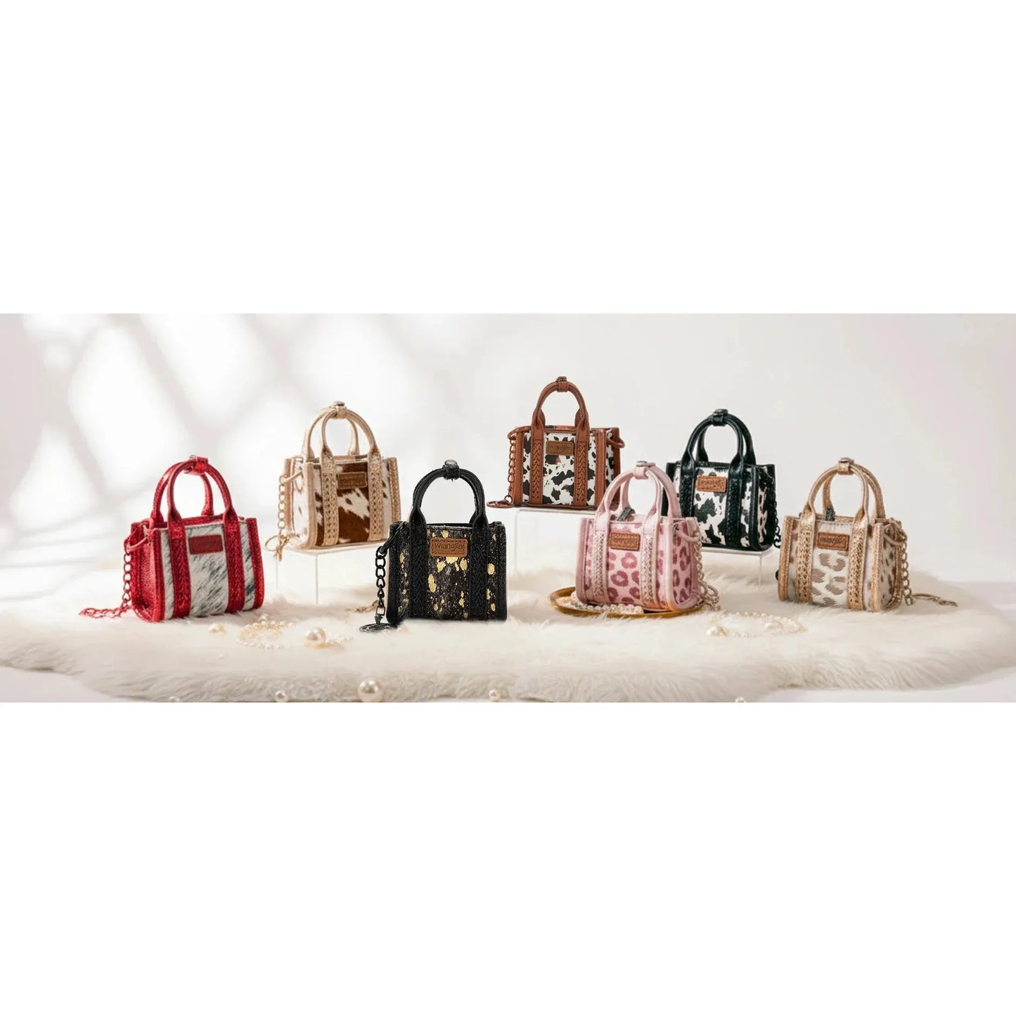 Wrangler Mini Fun Size Tote Bag Charm Key Chain Blind Box - Irvine Tack & Western Wear