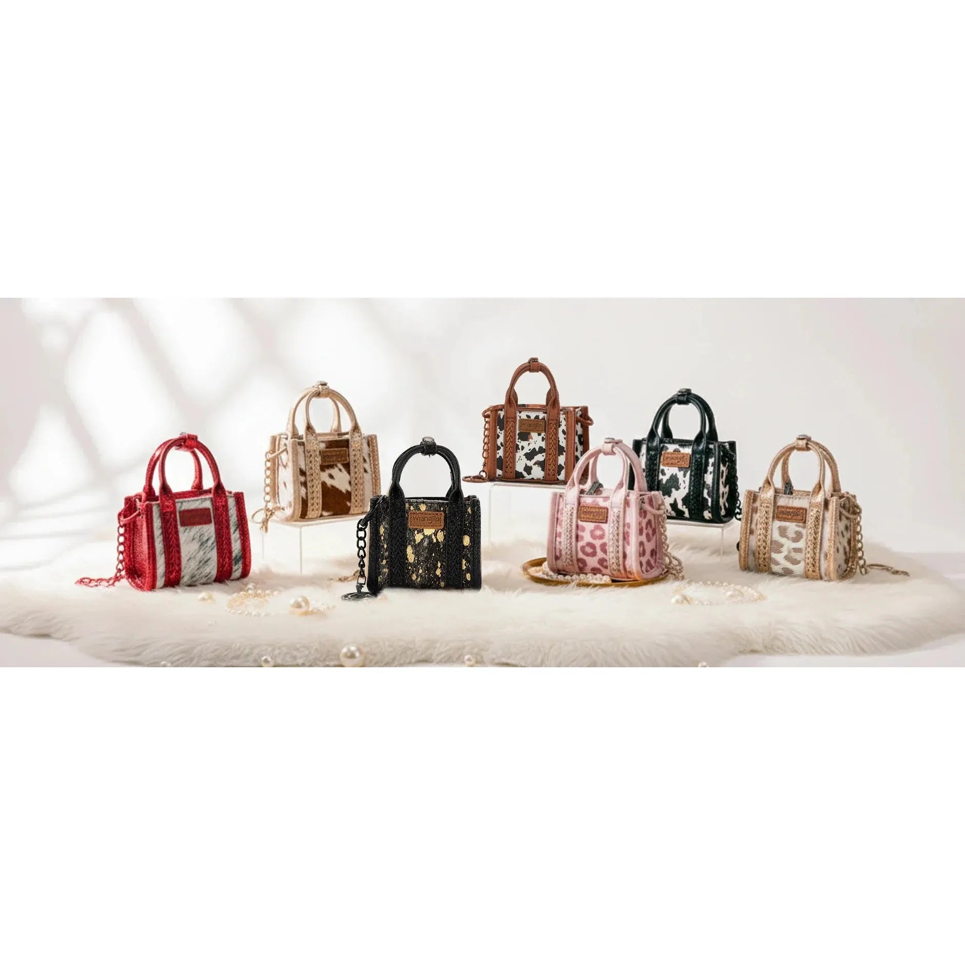 Wrangler Mini Fun Size Tote Bag Charm Key Chain Blind Box - Irvine Tack & Western Wear