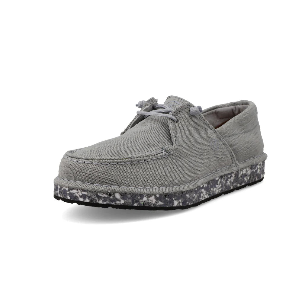 Twisted X Ladies Circular Project Slip On with Laces - Grey