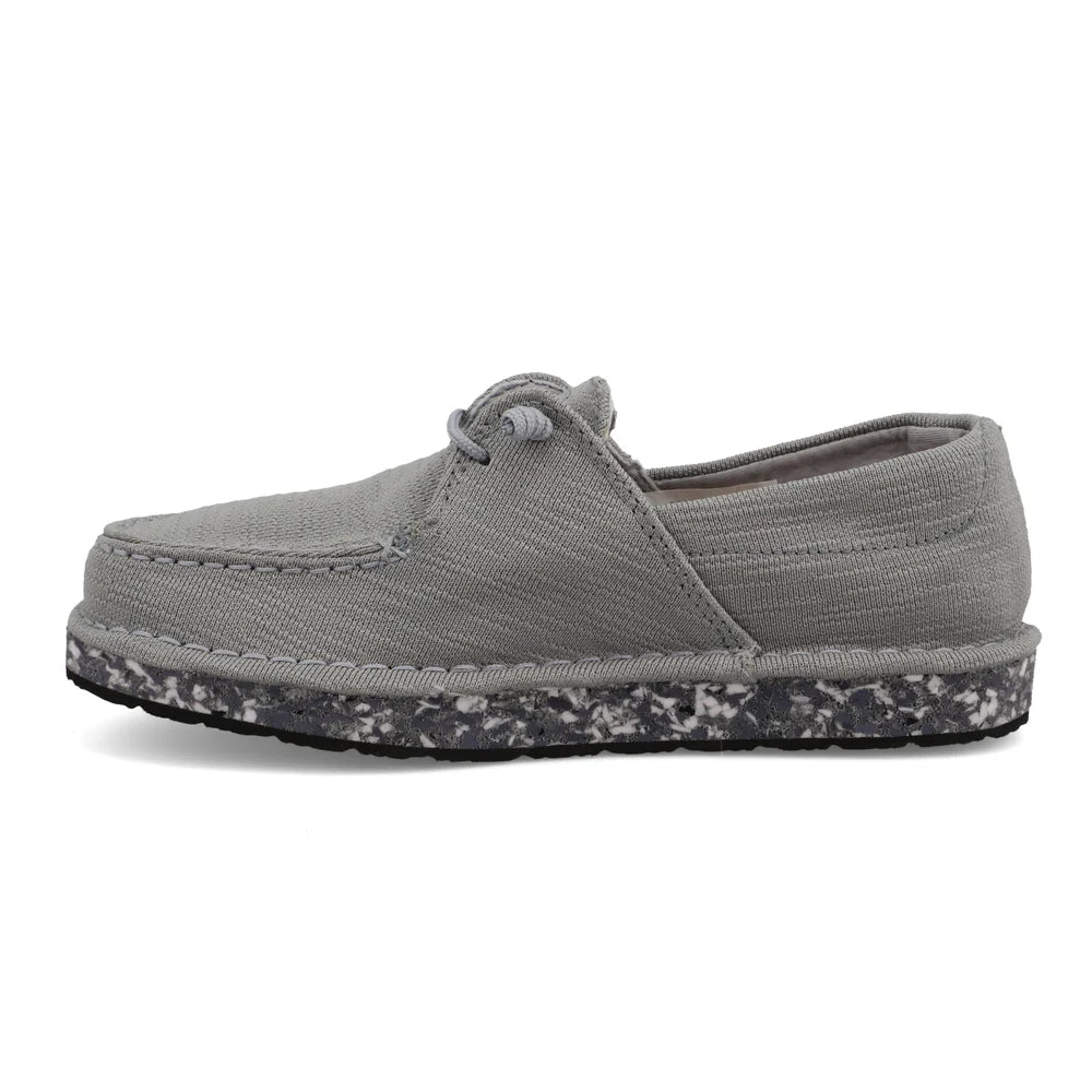 Twisted X Ladies Circular Project Slip On with Laces - Grey