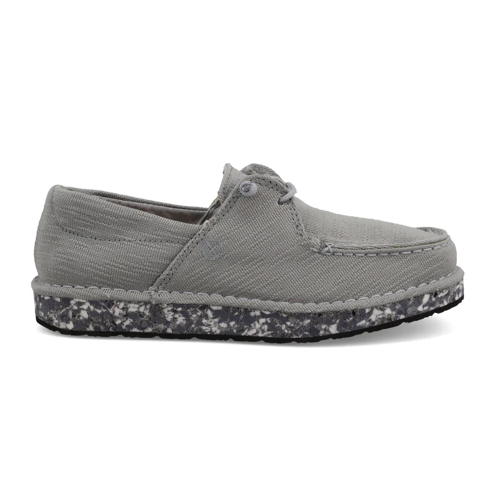 Twisted X Ladies Circular Project Slip On with Laces - Grey