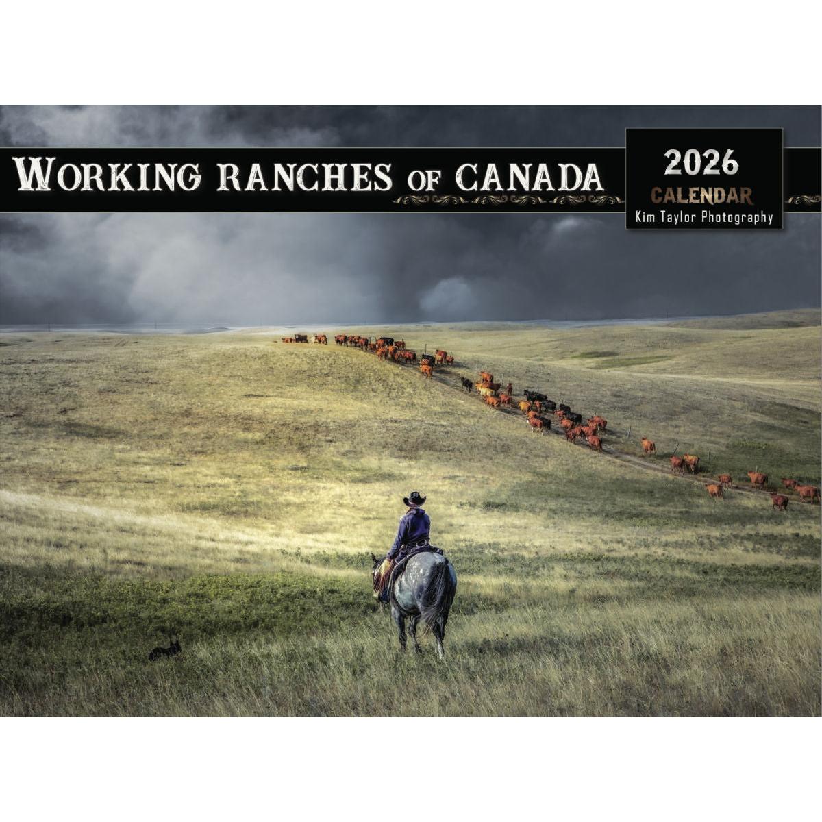 Working Ranches of Canada 2026 Calendar – Irvine Tack & Western Wear