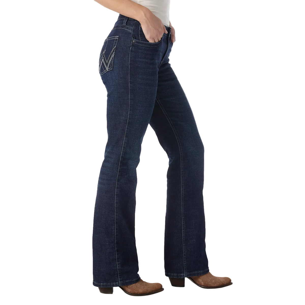 Wrangler Women's Q-Baby Ultimate Riding Jeans - Boot Scootin' - Irvine Tack & Western Wear