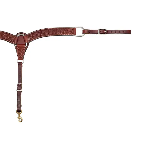 Collar Breast Rosewood 2" Spider Stamp