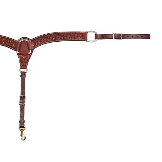 Collar Breast Rosewood 2" Spider Stamp
