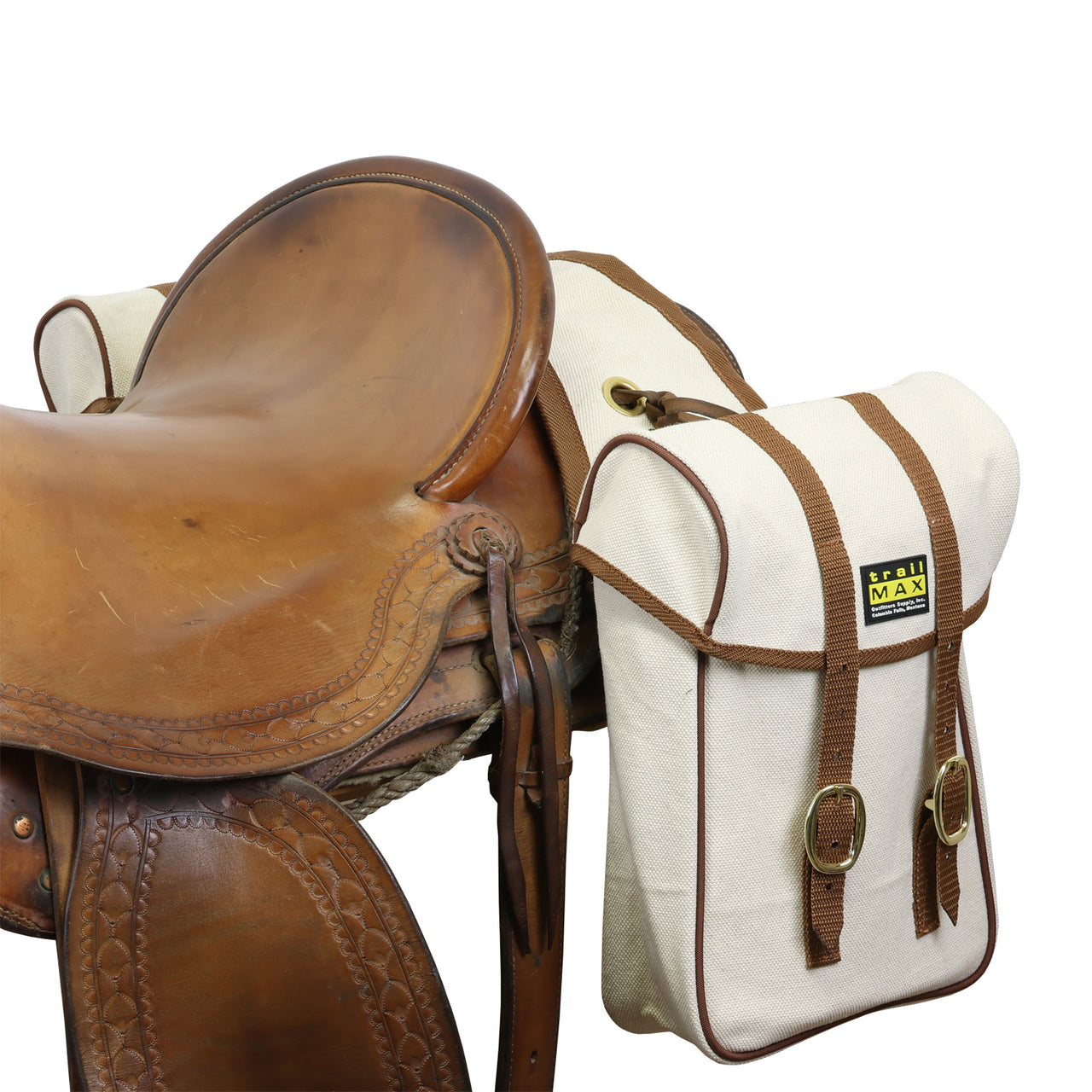 Trail Max Classic Canvas Rear Saddlebag