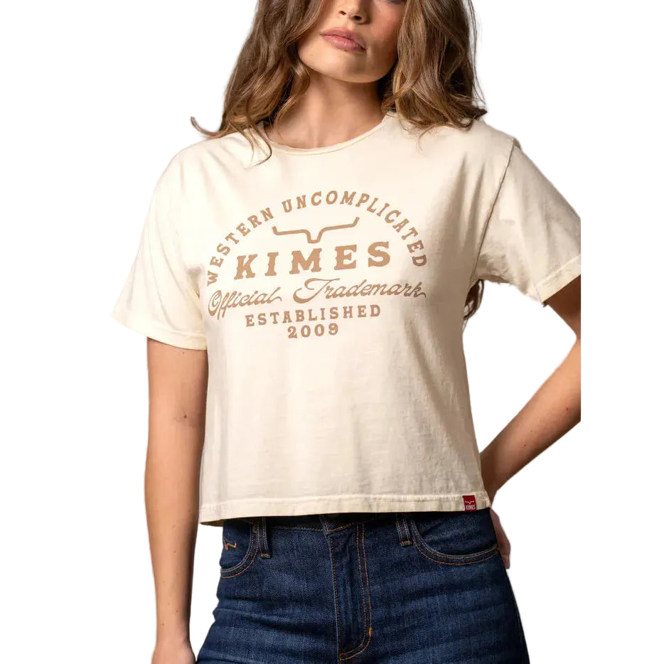 Kimes Ranch Women's Heavy Text Tee Shirt - Multiple Colours