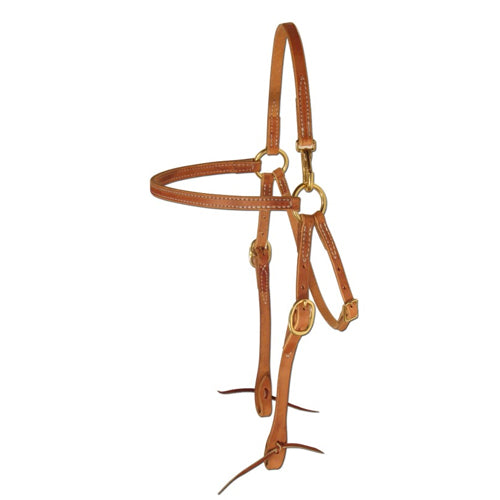 Trail Max Mule Headstall w/Crown Snap