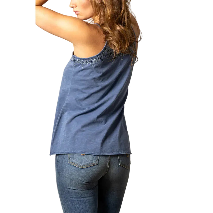 Kimes Ranch Women's Lana No Sleeves Top - Dark Blue