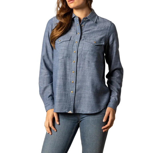 Kimes Ranch Women's Lacy Long Sleeve Snap Shirt - Multiple Colours