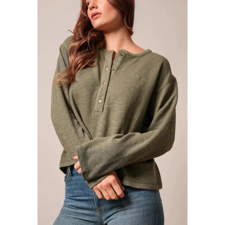 Kimes Womens Sidney Long Sleeve Top - Multiple Colours