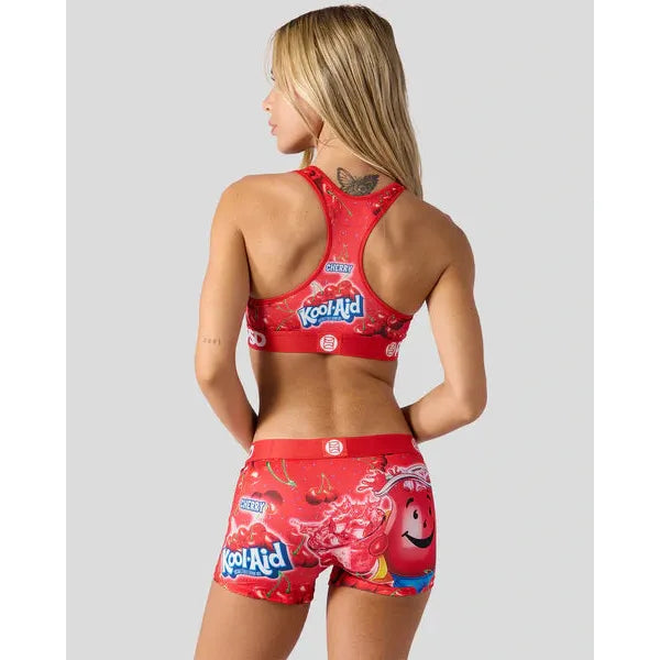 PSD Underwear Women's Kool Aid Boy Short Underwear - Cherry