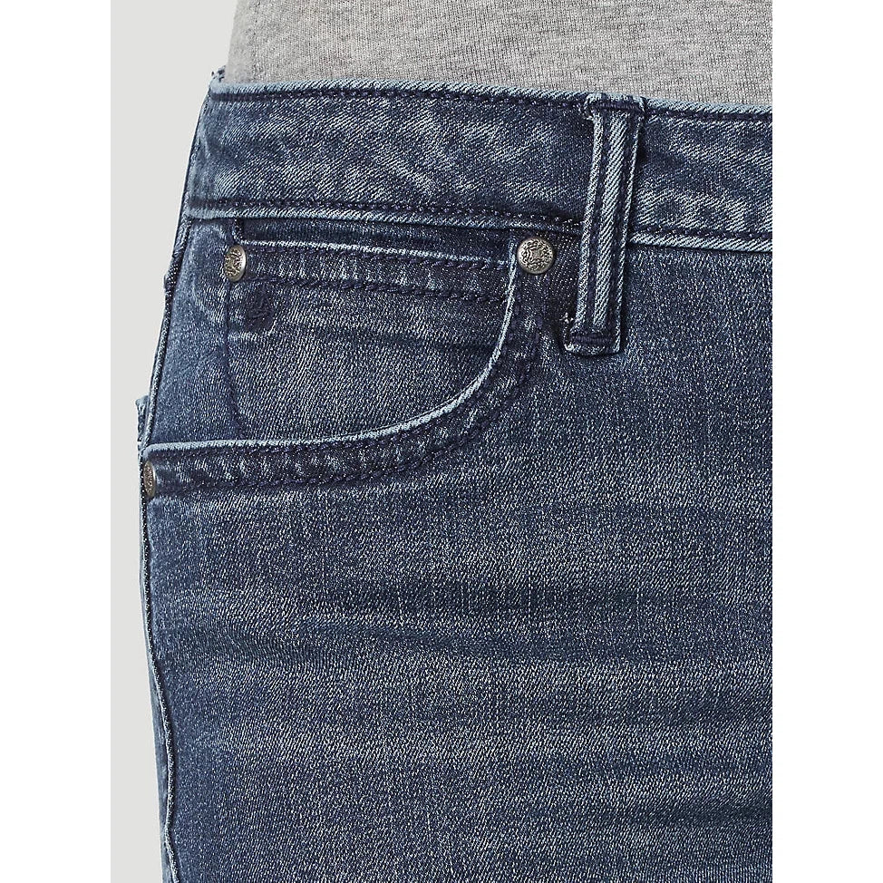 Wrangler Women's Aura Mid Rise Bootcut Jeans - Helen