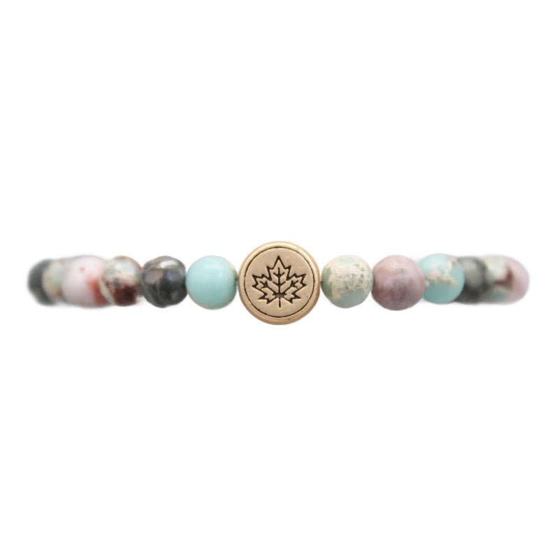 KC Gifts Mountain Stone Maple Bracelet