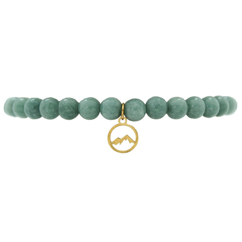 KC Gifts Stone Mountain Bracelet - Green