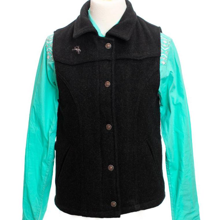 Wyoming Traders Women's Montana Vest - Pure Australian Wool