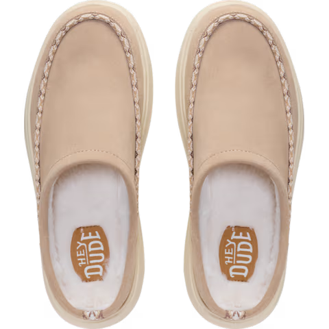 Hey Dude Women's Remi Toastee Suede Clog - Tan