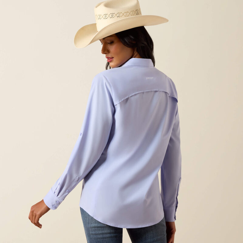 Ariat Women's VentTEK Long Sleeve Shirt - Baby Lavender