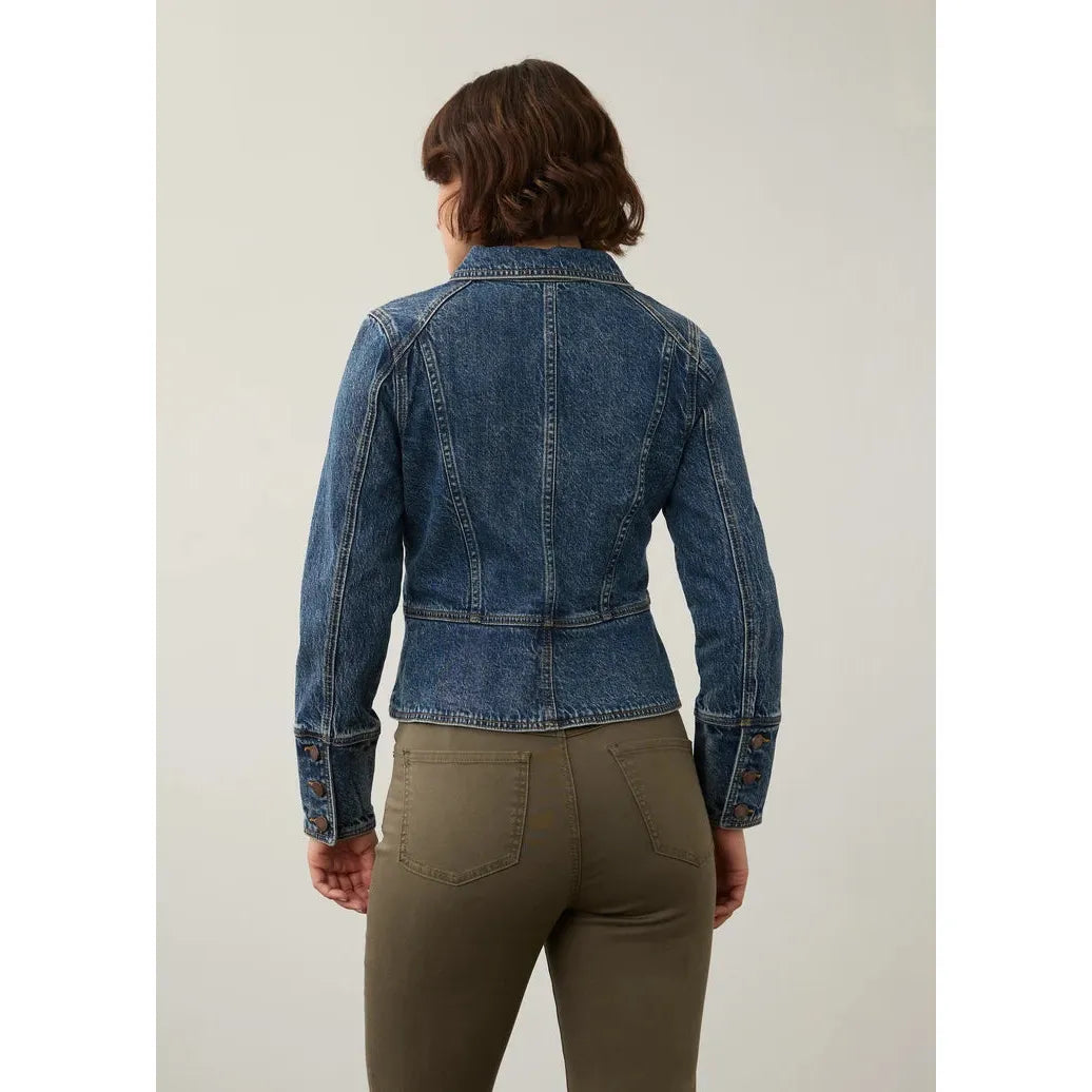 FDJ Utility Jacket Denim - Medium Blue