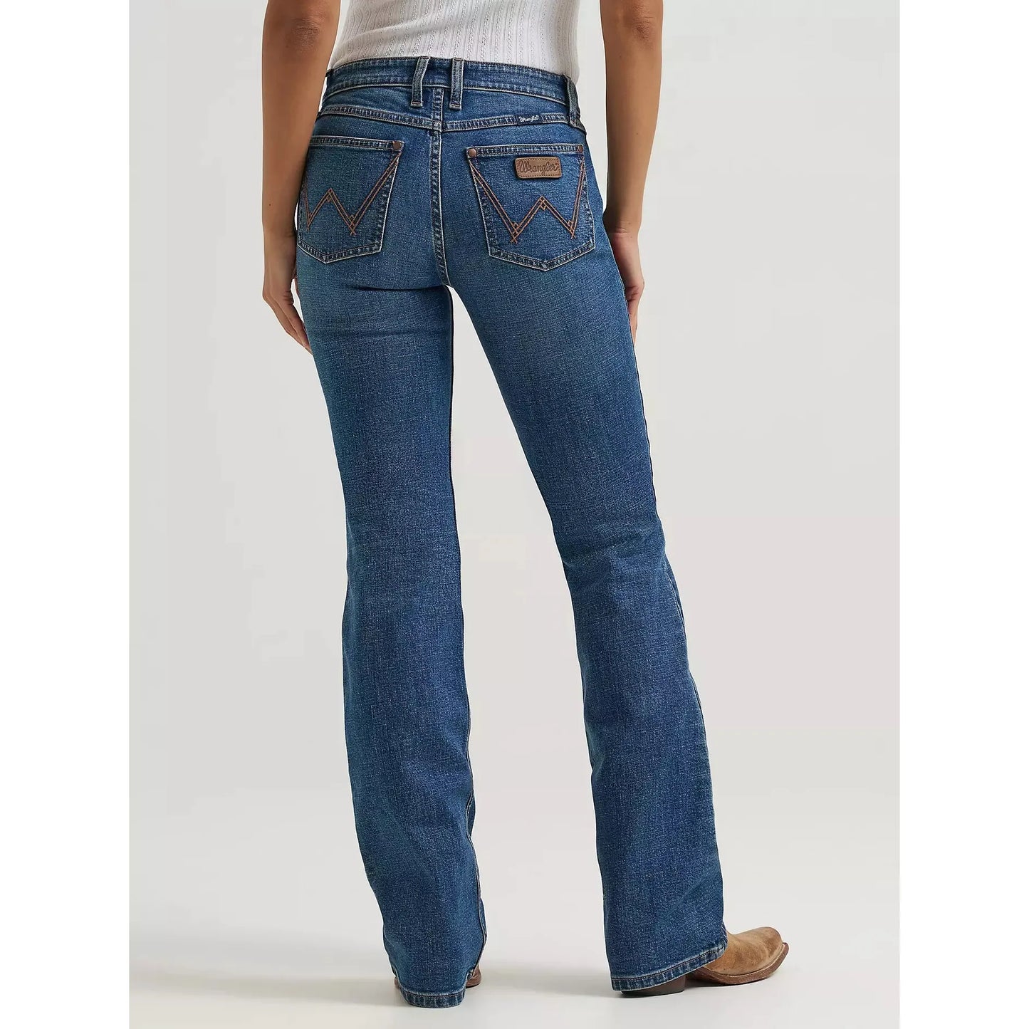 Wrangler Women's Retro® Mae Mid Rise Bootcut Jean - Marina