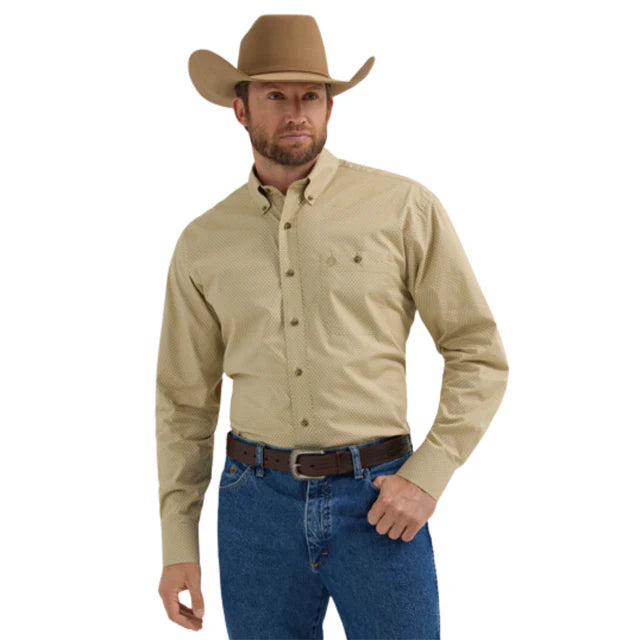 Wrangler  Men's George Strait Long Sleeve Shirt-