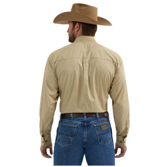 Wrangler  Men's George Strait Long Sleeve Shirt-