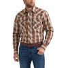 Wrangler  Men's 20X Competition Long Sleeve Shirt-Brown