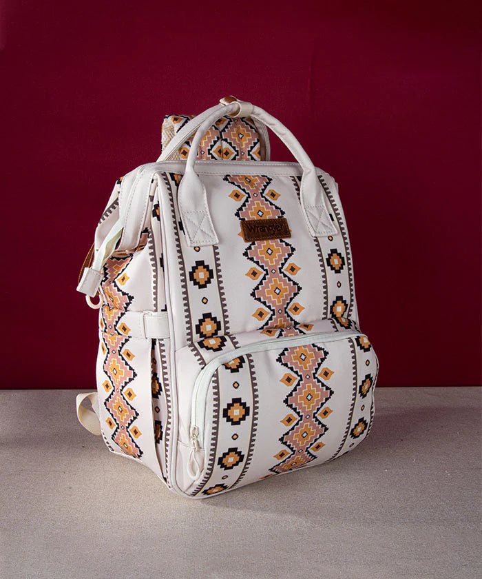 Wrangler Aztec Printed Callie Backpack - Multiple Colours