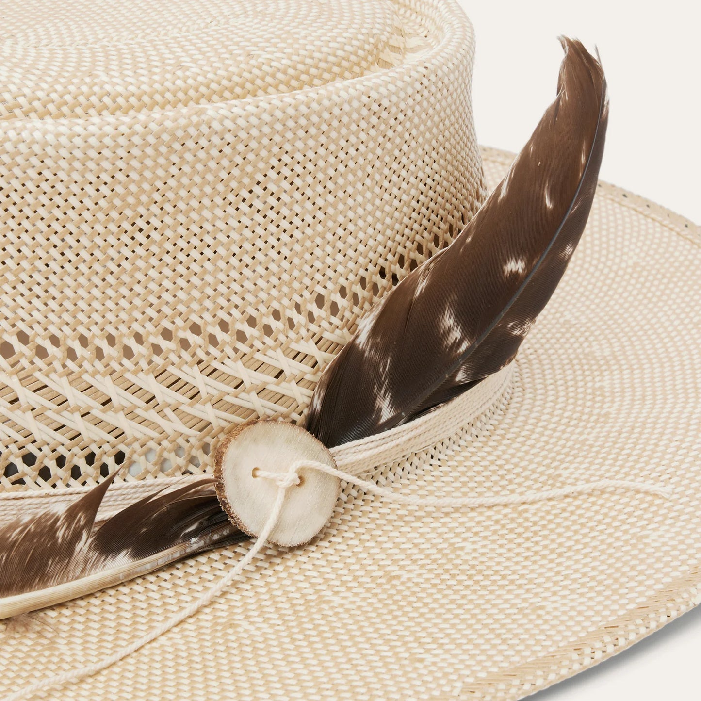 Stetson Batterson Straw Hat - Natural