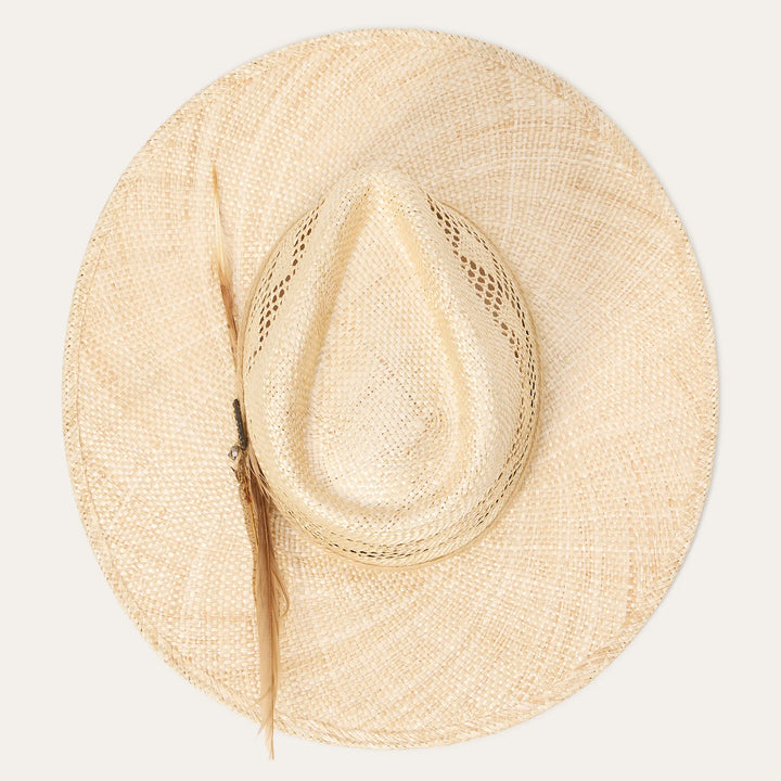 Resistol Stetson Chorus Straw Flat Brim Women&