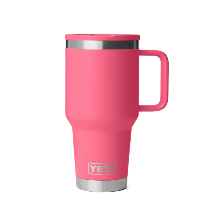 YETI Rambler 887 mL Travel Straw Mug with Straw Lid - Tropical Pink