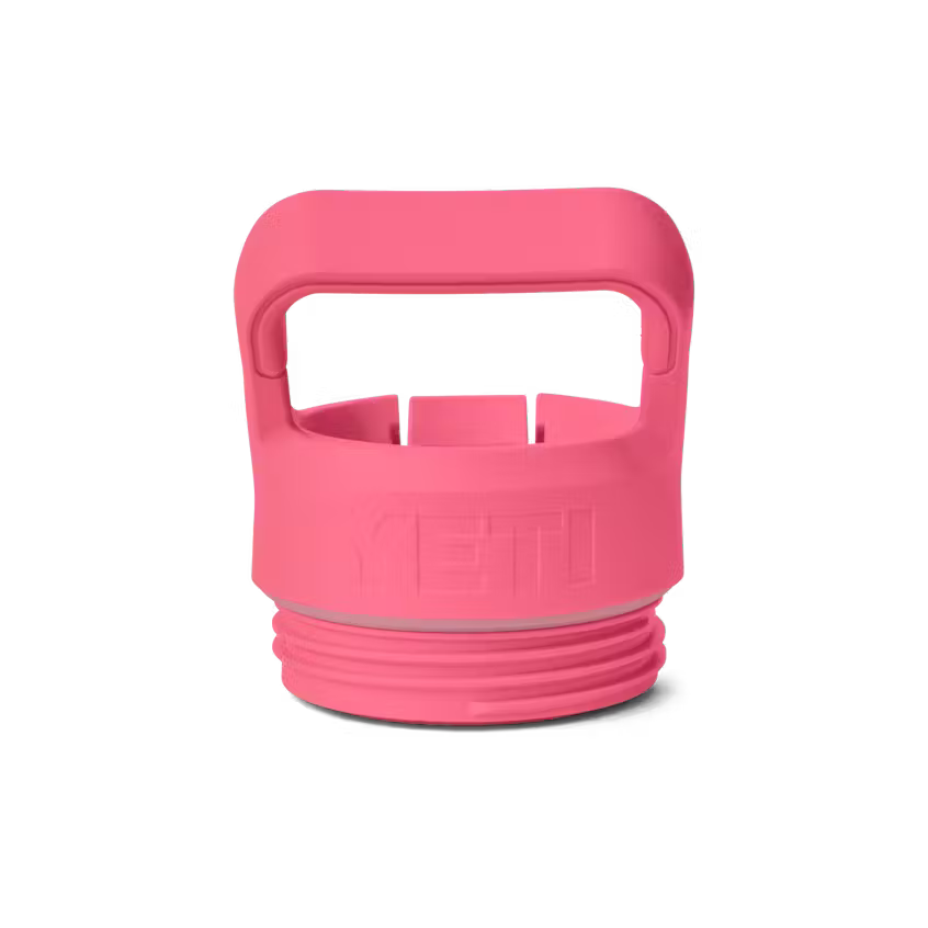 Yeti Rambler® Bottle w Colour Matched Straw Cap - Tropical Pink