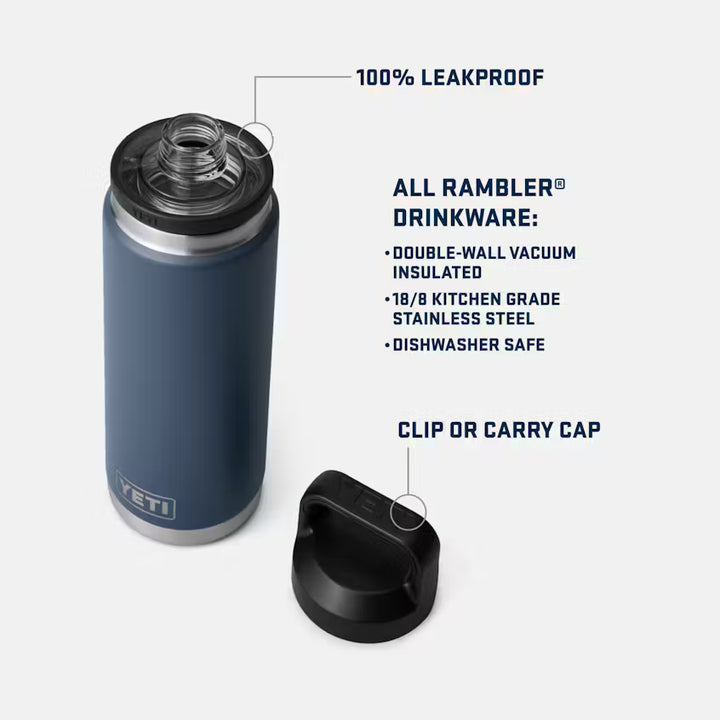 YETI Rambler 532 mL Bottle with Chug Cap