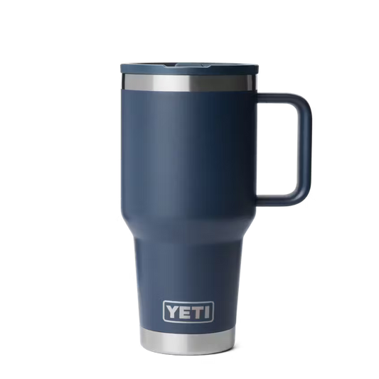 Yeti Rambler 887ml Travel Mug w Straw - Navy - Irvine Tack & Western Wear