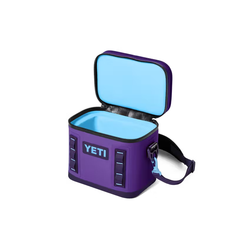 Yeti Hopper Flip 8 Soft Cooler - Pace Purple/Blue
