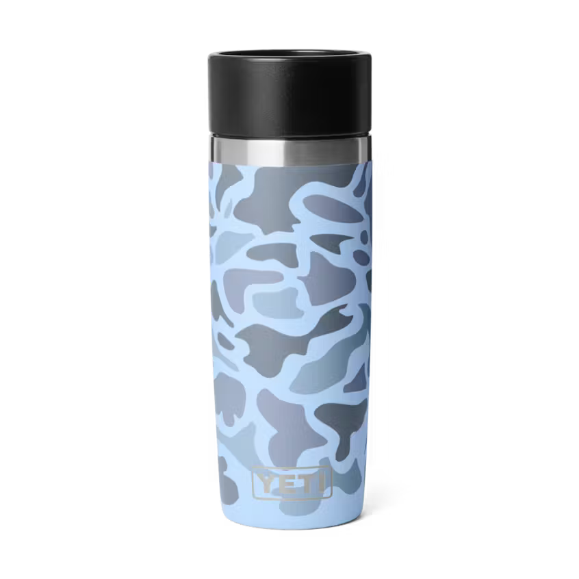 Yeti Rambler 473ml Bottle Travel Bottle w Commuter Cap - Blue Camo