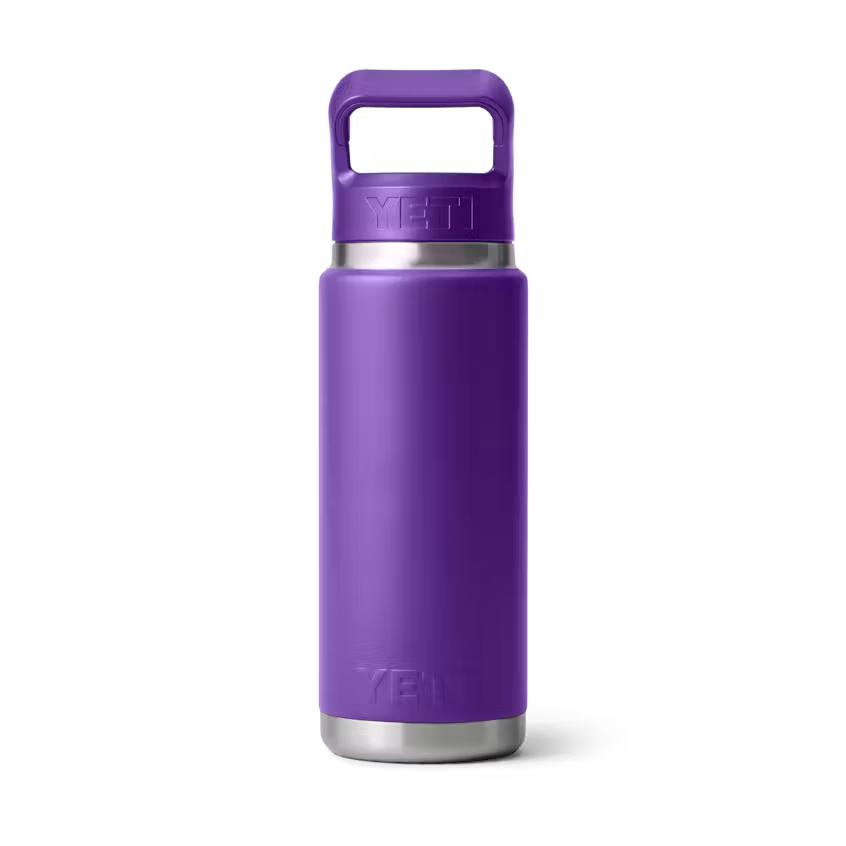 Yeti Rambler® 769mL Water Bottle w/Colour Matched Straw Cap - Pace Purple