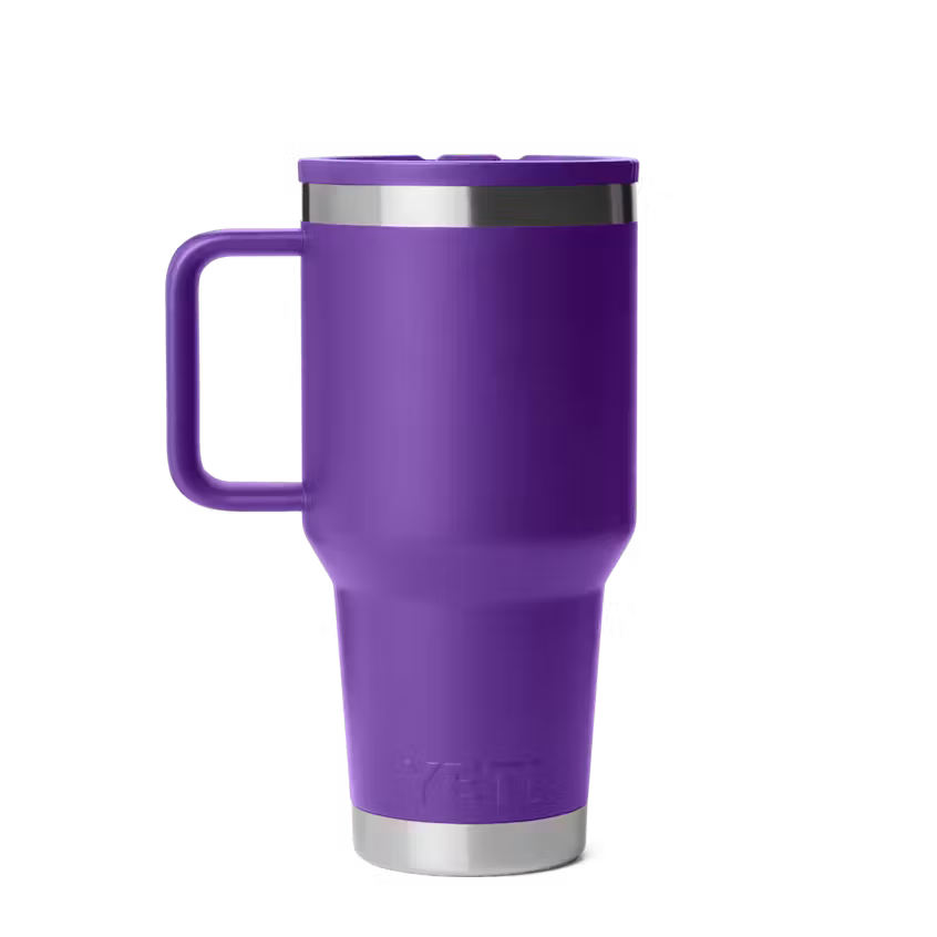 Yeti Rambler® 887mL Travel Straw Mug w/Colour Matched Straw Lid - Pace Purple