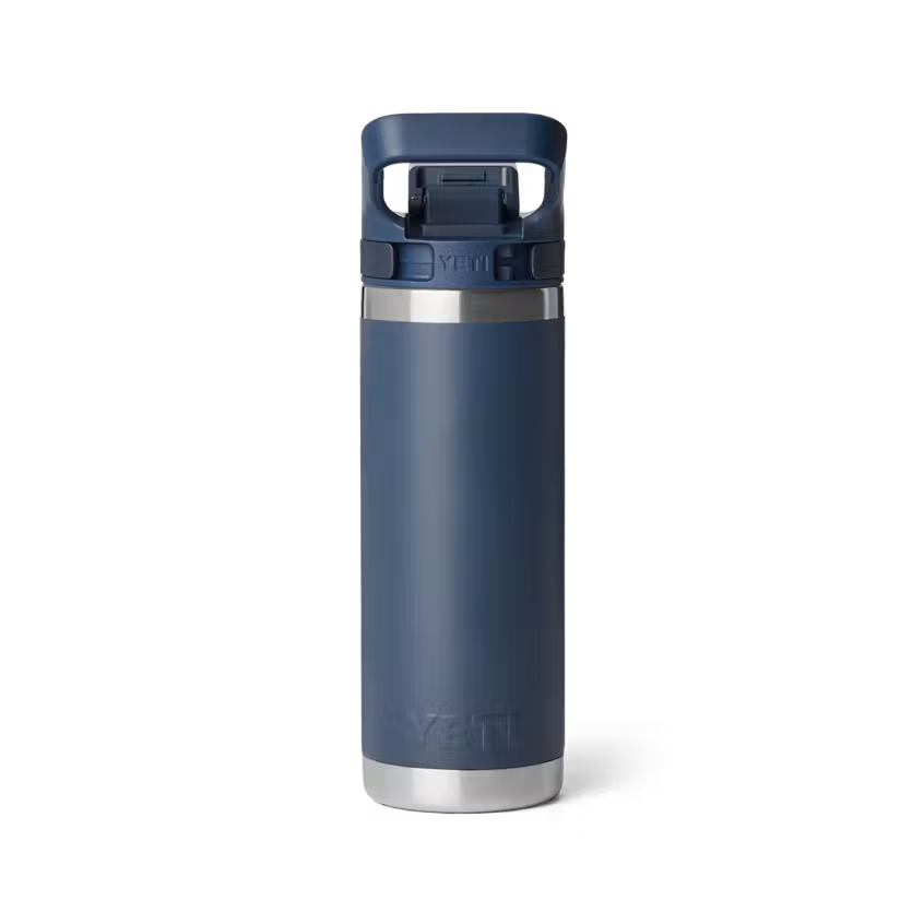 Yeti Rambler® 532mL Water Bottle w/Flip Chug Cap - Navy