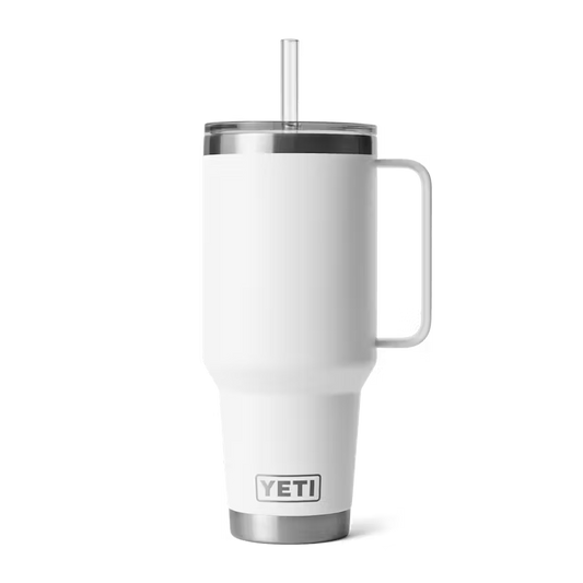 Yeti Rambler 1.2L Travel Straw Mug - White