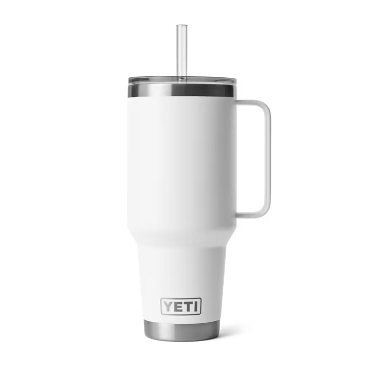 Yeti Rambler 1.2L Travel Straw Mug - White - Irvine Tack &amp; Western Wear