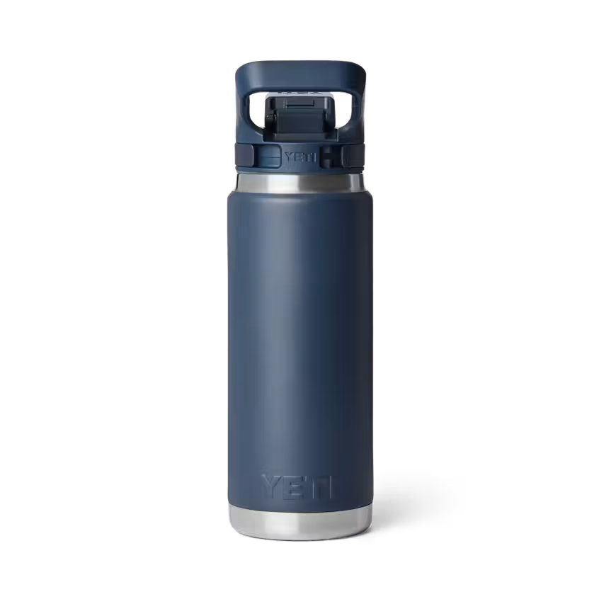 Yeti Rambler® 769ml Water Bottle w/Flip Chug Cap - Navy