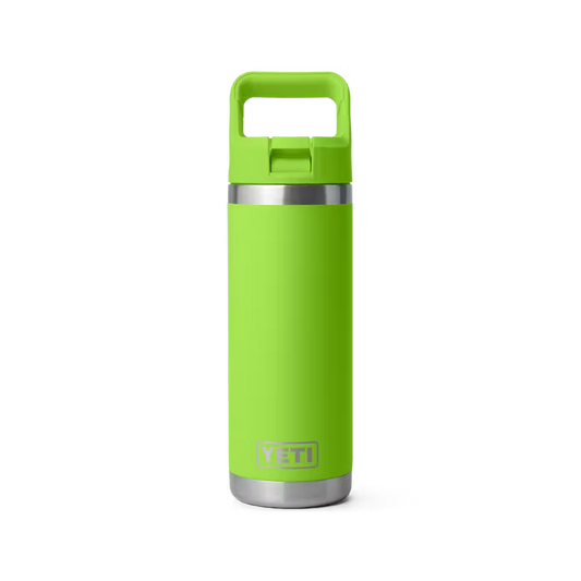 Yeti Rambler® 532ml Water Bottle w/Colour-Matched Straw Cap - Venom
