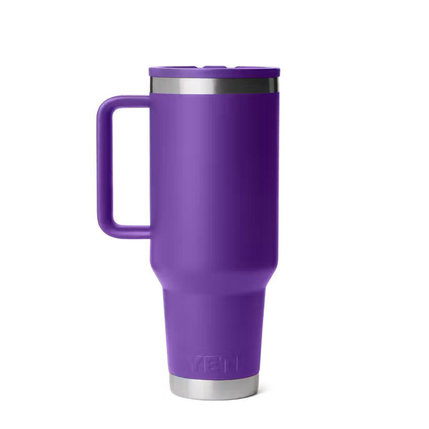 Yeti Rambler 1.18L Travel Straw Mug w/Colour Matched Straw Lid - Pace Purple