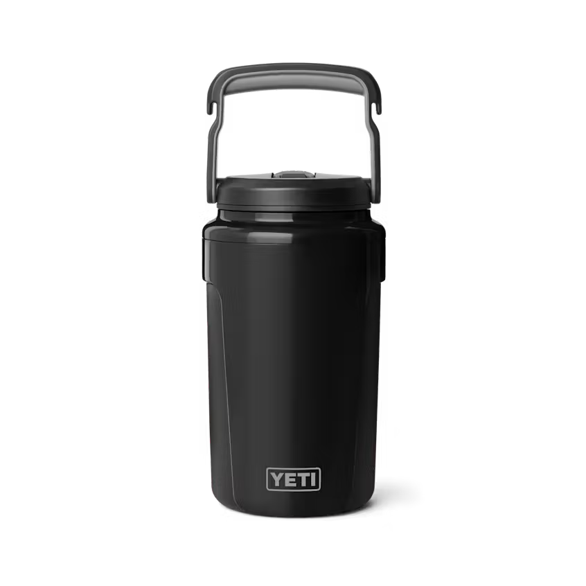 Yeti Rambler 1.89L Jug w Magslider Straw Cap - Black