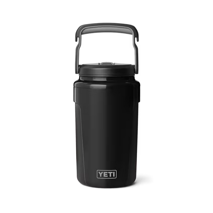 Yeti Rambler 1.89L Jug w Magslider Straw Cap - Black - Irvine Tack &amp; Western Wear