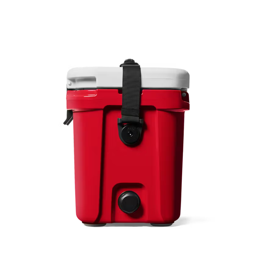 Yeti Roadie® 15 Hard Cooler - Red/White Badge